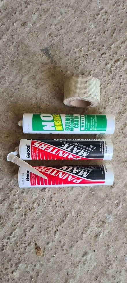 Photo of free Caulk and flexible filler, plasterboard tape (Binfield Heath RG9) #1