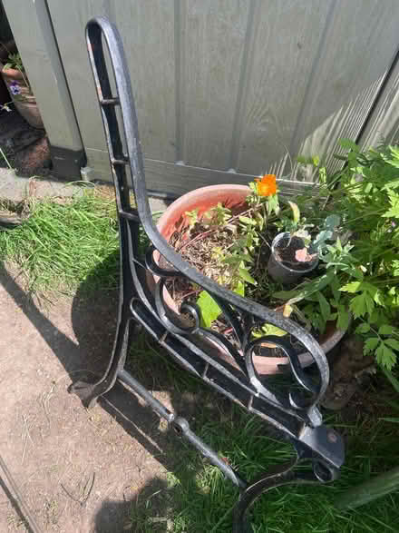 Photo of free Cast Iron bench. No slats (Ware SG12) #1