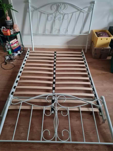 Photo of free Bedframe - Double (Ravenscourt Park W12) #3