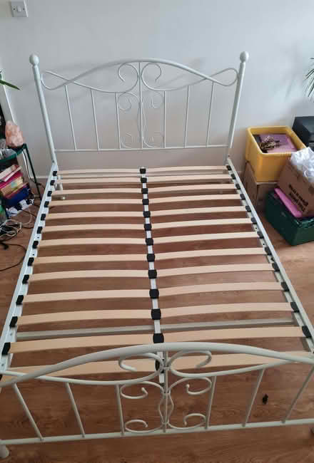 Photo of free Bedframe - Double (Ravenscourt Park W12) #1