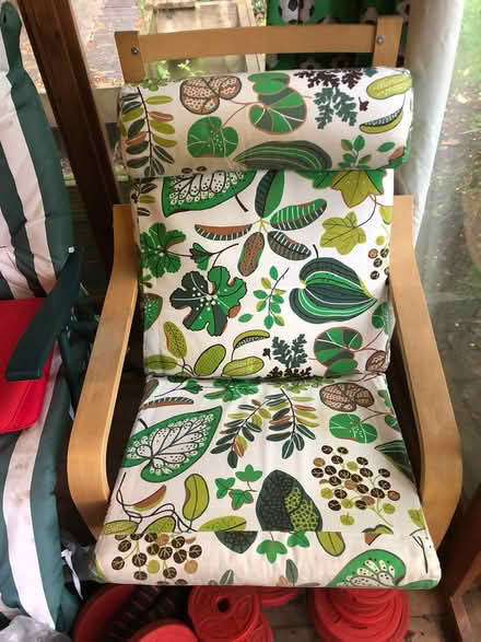 Photo of free 2 ikea chairs and 1 footstool (Aigburth Liverpool) #1