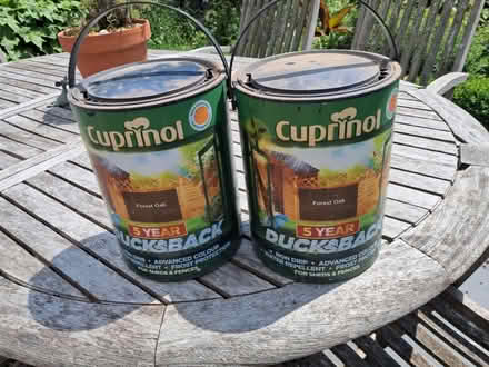 Photo of free Cuprinol fence and shed paint. (Wallington PO16) #2