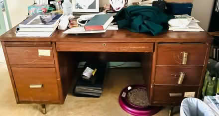 Photo of free big desk (Chestnut Hill, Philadelphia) #2