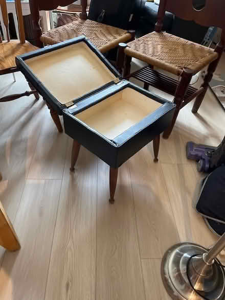 Photo of free Tuffet, curved top, storage (Golden Triangle) #1