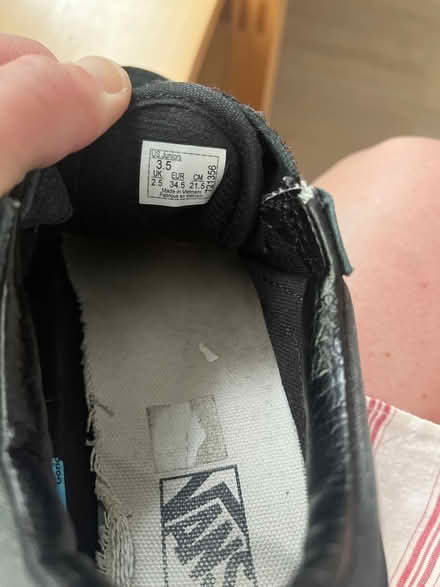 Photo of free Vans Size 2.5 (Grafton area Cambridge CB1) #4