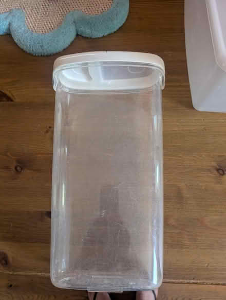 Photo of free 2 large plastic storage containers (Neasden NW10) #4