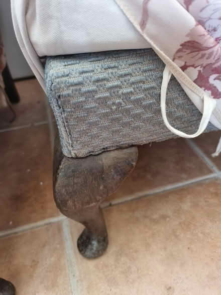 Photo of free 2 wooden easy chairs (Chapel saint leonards) #2