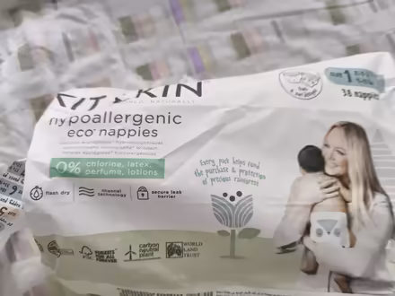 Photo of free Kit & kin nappies size 1 (Soho W1F) #1