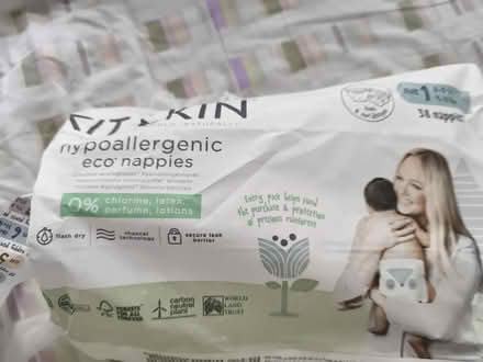 Photo of free Kit & kin nappies size 1 (Soho W1F) #1