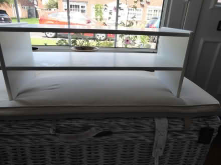 Photo of free Shoe rack - wood melamine (?) covered (Starbeck HG2) #2