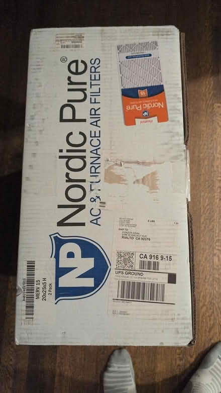 Photo of free Nordic Pure HVAC filters 20x25x5 (Near Victory Park) #2