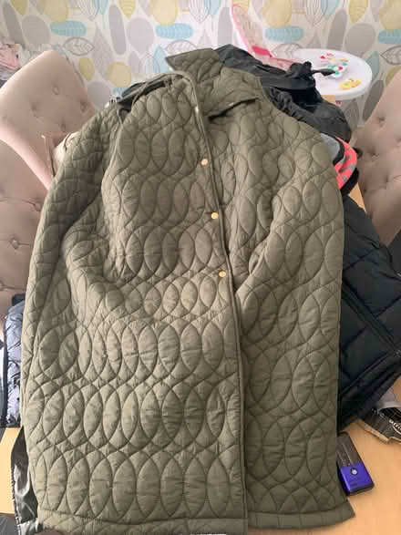 Photo of free Size22 khaki long bodywarmer (B34) #2