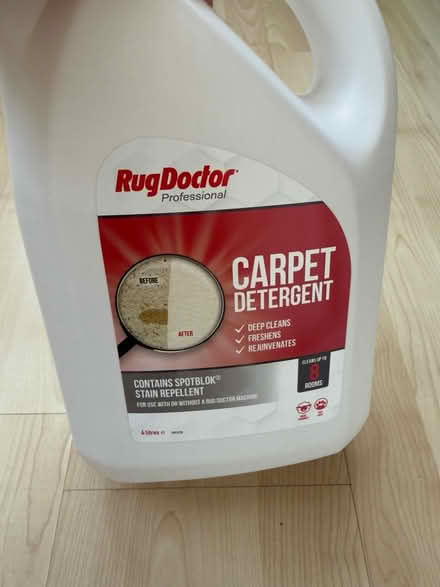 Photo of free Rug Doctor Carpet Detergent Bottle (BS30 9ST) #1