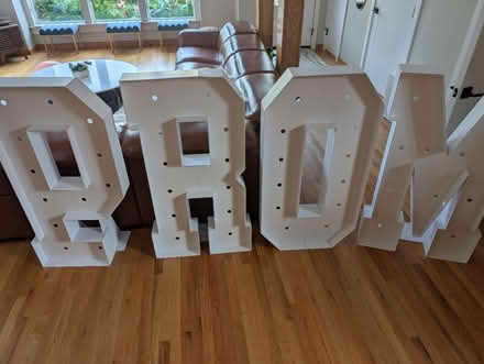 Photo of free Marquee Letters (No Lights) (American University Park, DC) #1