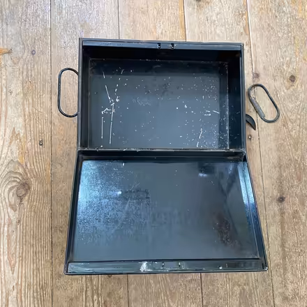 Photo of free Black tin document box or... (Presteigne LD8) #2