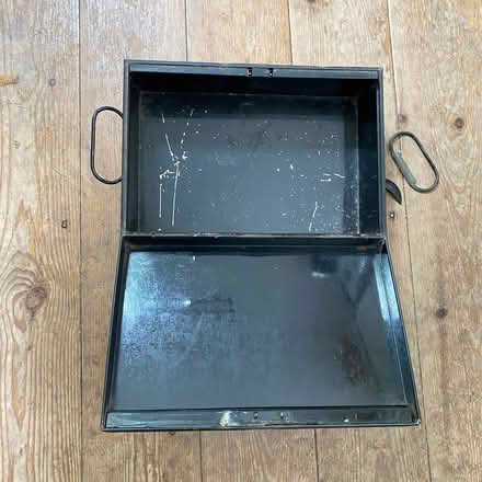 Photo of free Black tin document box or... (Presteigne LD8) #2