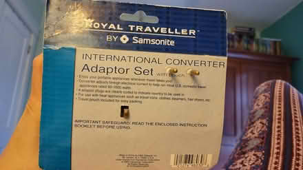 Photo of free Travel outlet adapter set (Tinton Falls) #2