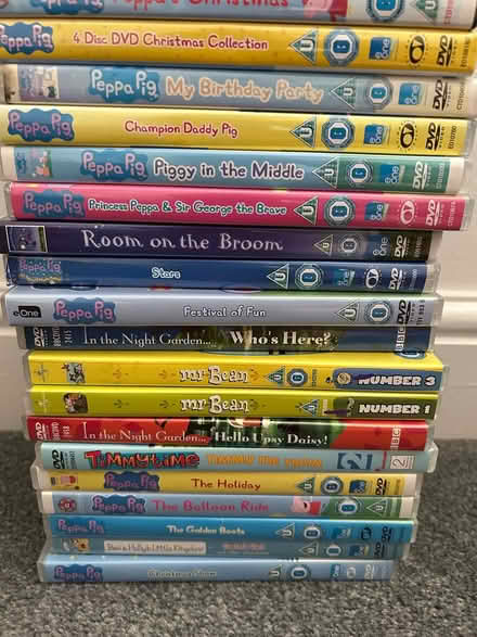 Photo of free Peppa/night garden/ mr bean dvds (ware SG12) #3