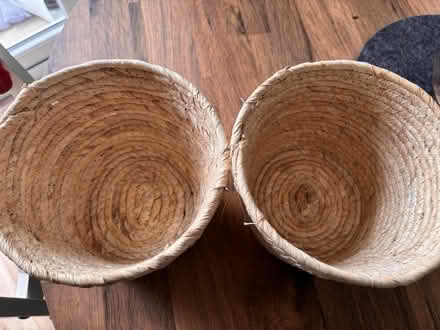 Photo of free Two small woven baskets (Cowie FK7 7) #2