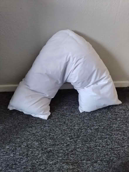 Photo of free New triangle pillow with case (Rowner PO13) #1