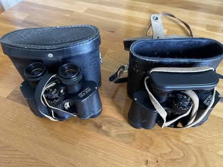 Photo of free Binoculars x 2 (look ok but uneconomic to repair) (Hovingham YO62) #1