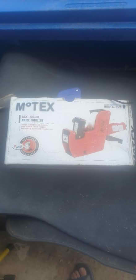 Photo of free Label gun (burtonwood) #2