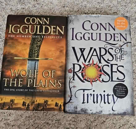 Photo of free Conn Iggulden books (Woodley RG5) #1