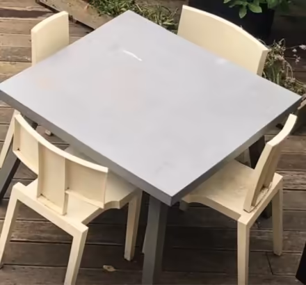 Photo of free Table and six chairs (N6 Highgate High Street) #1