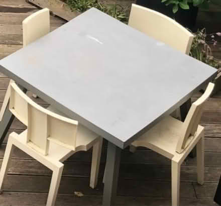 Photo of free Table and six chairs (N6 Highgate High Street) #1