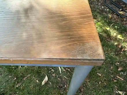 Photo of free Ikea desk with extension , slight water damage (Bushey Village WD23) #3