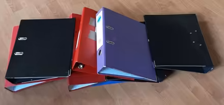 Photo of free 8 x lever arch folders (Canning Town E16) #1
