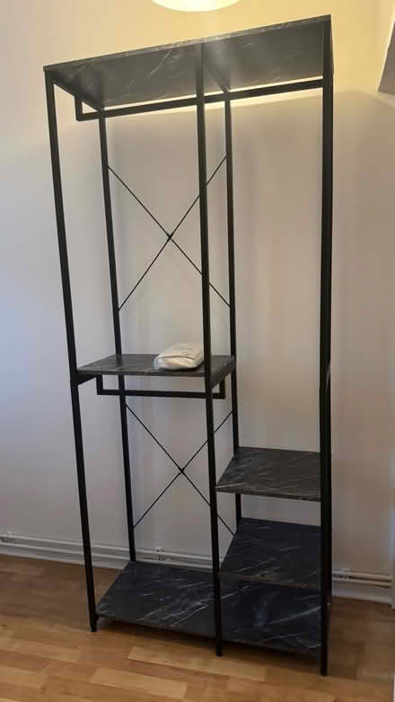 Photo of free Solid metal wardrobe shelving (E9) #2