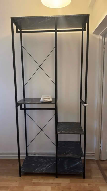 Photo of free Solid metal wardrobe shelving (E9) #1