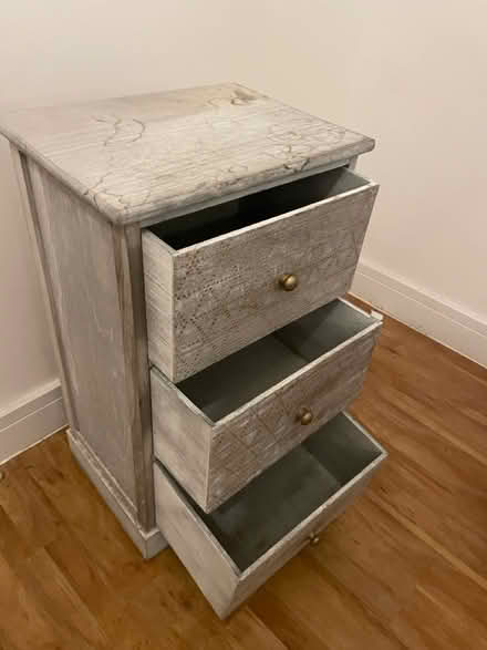 Photo of free 3 tiered wooden drawers (Loughborough LE11) #2