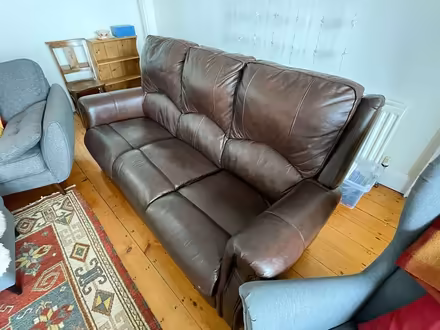 Photo of free Leather sofa (Corporation BT20) #1