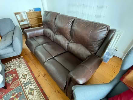 Photo of free Leather sofa (Corporation BT20) #1