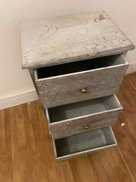 Photo of free 3 tiered wooden drawers (Loughborough LE11) #4