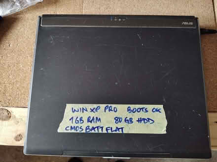 Photo of free Very old Asus Windows XP Pro laptop (Apley TF1) #2