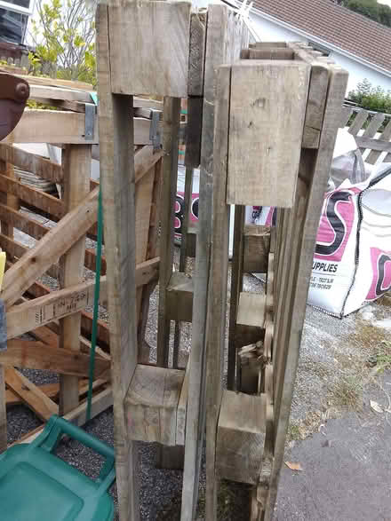 Photo of free Two wood pallets (Ponsanooth TR3) #2