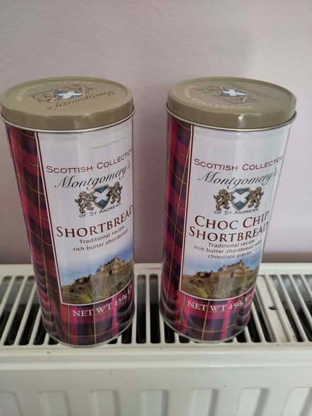 Photo of free shortbread biscuit tins x 2 (Henleaze Ward BS9) #1