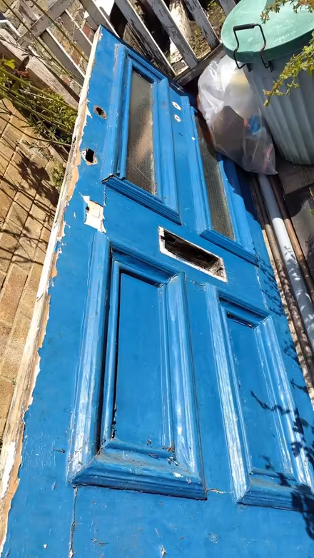 Photo of free Old Solid Wood Door (SW11 5) #3