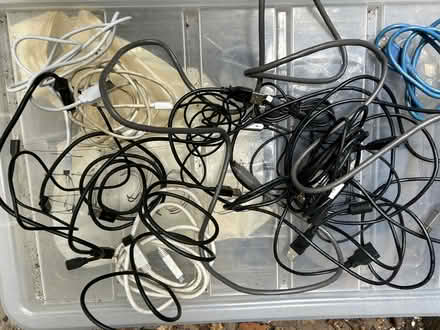 Photo of free USB cables - micro, firewire, USB-A (Surbiton KT6) #1