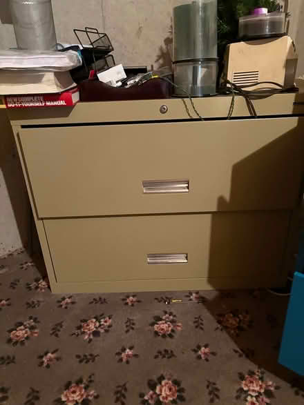Photo of free Legal size file cabinet (Basking Ridge) #1