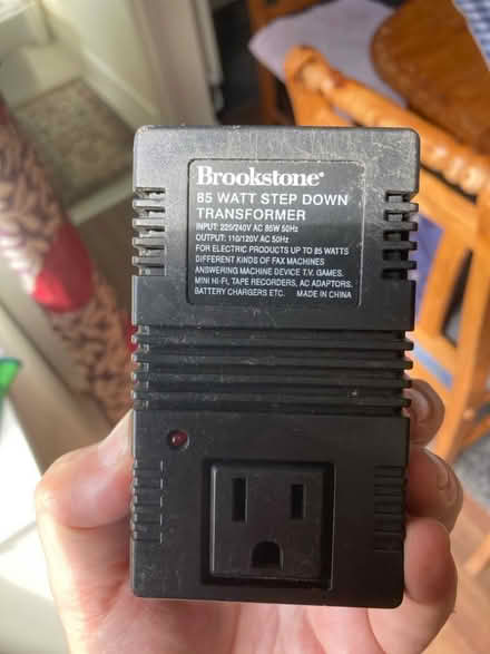 Photo of free US to European transformer (Filton BS34) #1