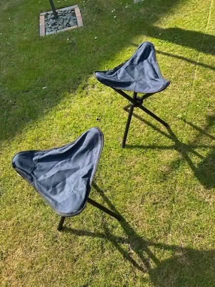 Photo of free 2 Camping stools (NR Hatfield AL7) #1