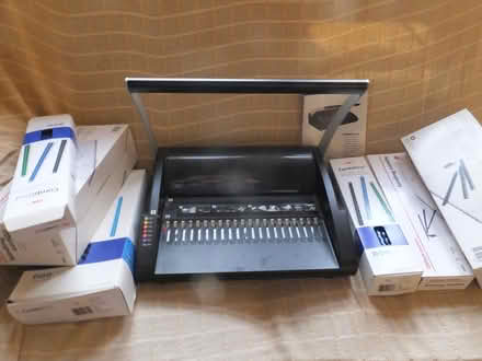 Photo of free spiral binder and spines (Mellington, Churchstoke) #1