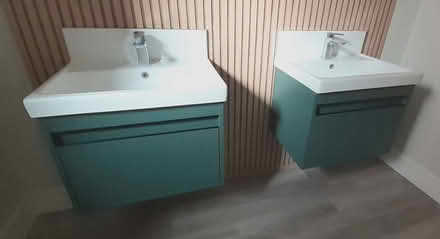 Photo of free 2 x wall hung handbasins (6months use). (Dunston LN4) #1