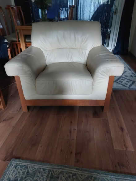 Photo of free Leather armchair (Hildenborough) #1