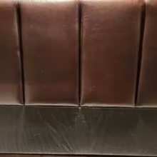 Photo of free Large leather queen sized headboard (leslieville) #3