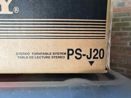 Photo of free Record Turntable PS-J20 (Beaconsfield HP9) #2